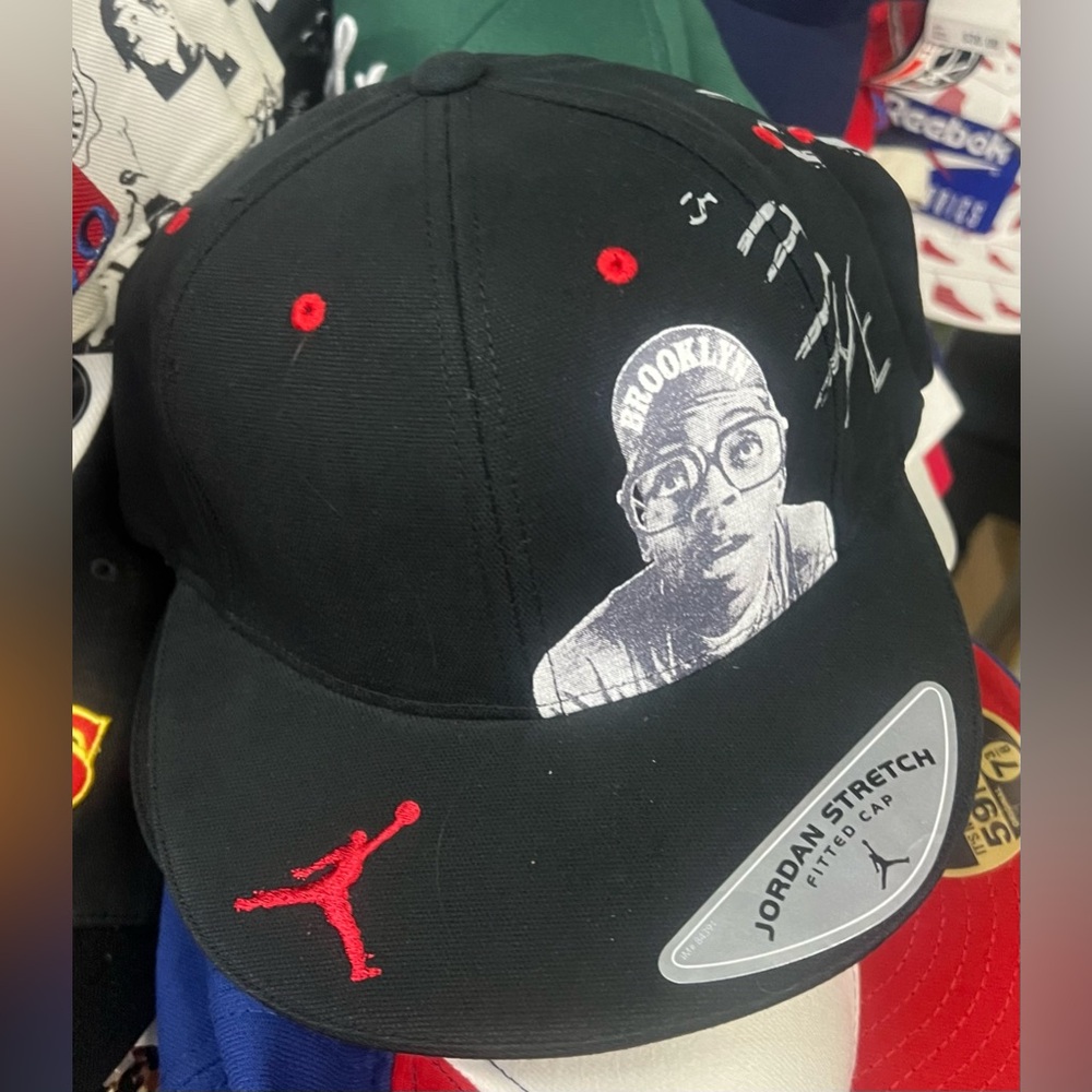 Retro Air Jordan Spike Lee Flight Club Flexfit 1990's Rare Fitted Cap L/XL